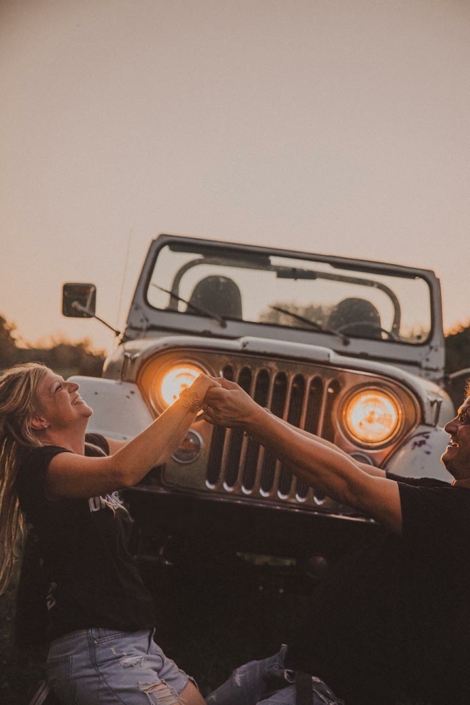 vintage car shooting